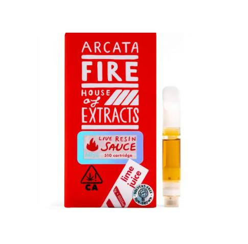 ARCATA FIRE - LIVE RESIN CARTRIDGE [1G] LIME JUICE