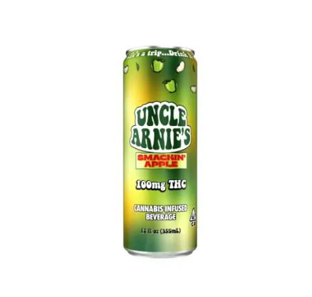 UNCLE ARNIE'S - BEVERAGE 12FLOZ [100MG] SMACKIN APPLE