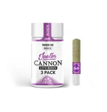 JEETER - LIVE ROSIN BABY CANNON INFUSED PREROLL 3PK [1.5G] TAHOE OG