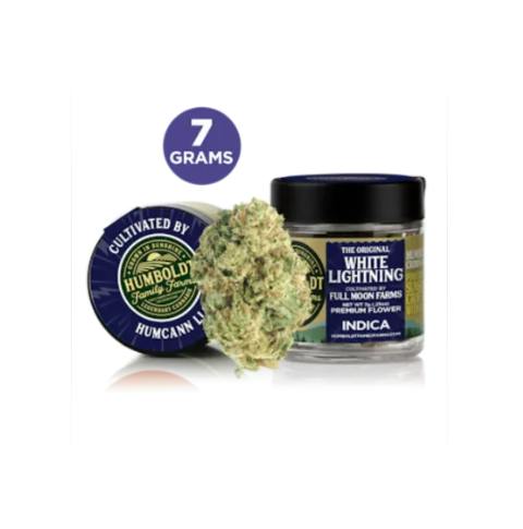 HUMBOLDT FAMILY FARMS - FLOWER [7G] WHITE LIGHTNING