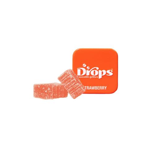 Drops: LIVE ROSIN GUMMY 2PK [100MG] STRAWBERRY