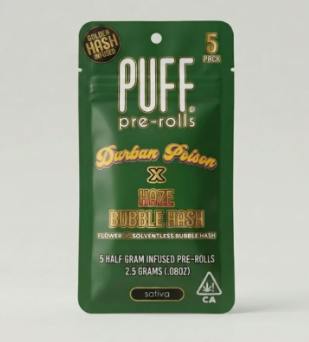 PUFF - BUBBLE: Durban Poison X Haze