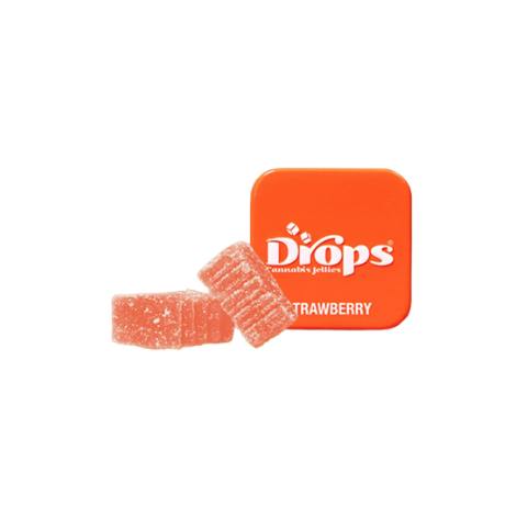 Drops: LIVE ROSIN GUMMY 2PK [100MG] STRAWBERRY