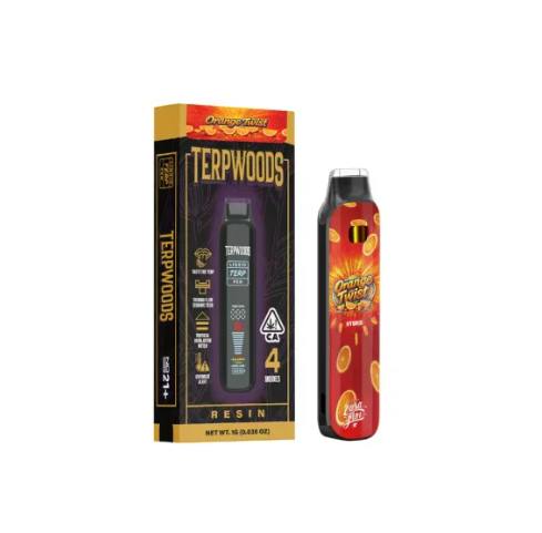 TERPWOODS - LIVE RESIN READY TO USE VAPORIZOR [1G] ORANGE TWIST BY CASA FLOR