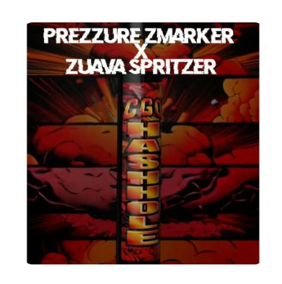 CGO - MINI HASH HOLE INFUSED PREROLL [1.2G] PREZZURE ZMARKER X ZUAVA SPRITZER
