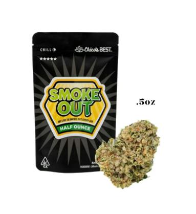 CHICO'S BEST - SMOKE OUT FLOWER [14G] CHILL AMARETTO MINTZ