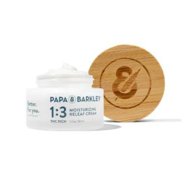 PAPA & BARKLEY - THC RELEAF MOISTURIZING CREAM 50ML [300MG] 1:3 CBD:THC