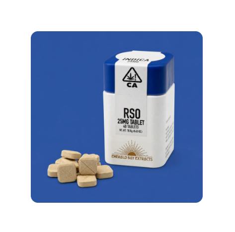 EMERALD BAY EXTRACTS - RSO TABLET 40PK [1000MG] DO SI DO