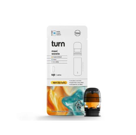 TURN - TURN UP LIVE RESIN POD [1G] MAUI WOWIE