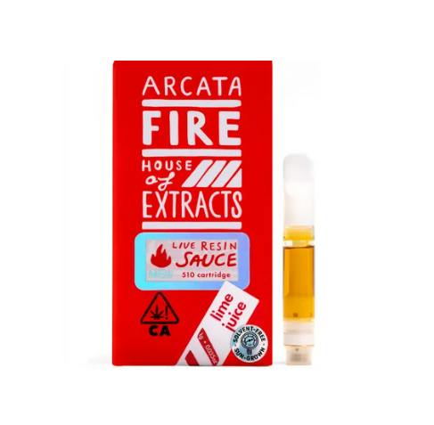 ARCATA FIRE - LIVE RESIN CARTRIDGE [1G] LIME JUICE