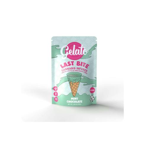 GELATO - LAST BITES CONES 10PK [100MG] MINT CHOCOLATE