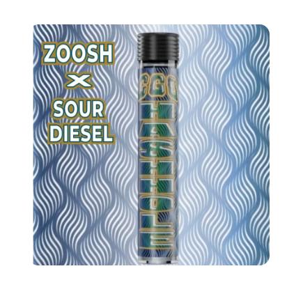 CGO - HASH HOLE INFUSED PREROLL [1.6G] ZOOSH X SOUR DIESEL