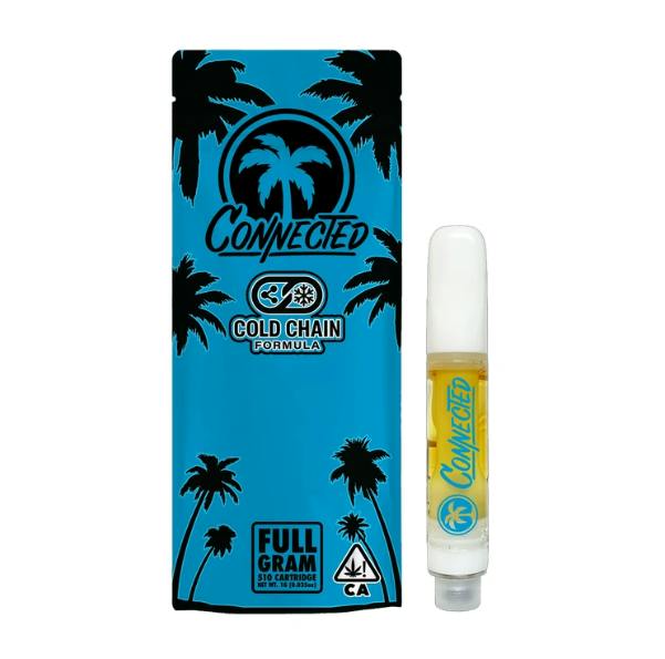 CONNECTED CANNABIS CO - COLD CHAIN CARTRIDGE [1G] GRAPE SPRITZER