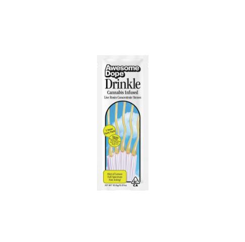 AWESOME DOPE - ROSIN STRAW 5PK [50MG] HYBRID
