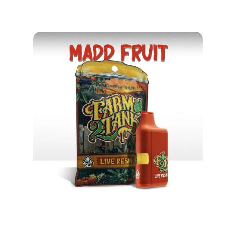 FARM2TANK - LIVE RESIN READY TO USE VAPORIZER [1G] MADD FRUITS