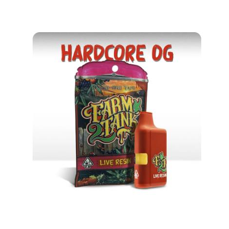 FARM2TANK - LIVE RESIN READY TO USE VAPORIZER [1G] HARDCORE OG