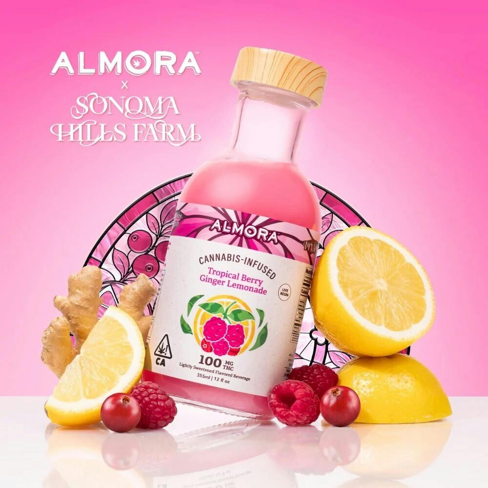 Almora | Tropical Berry Giner Lemonade | Pink Jesus