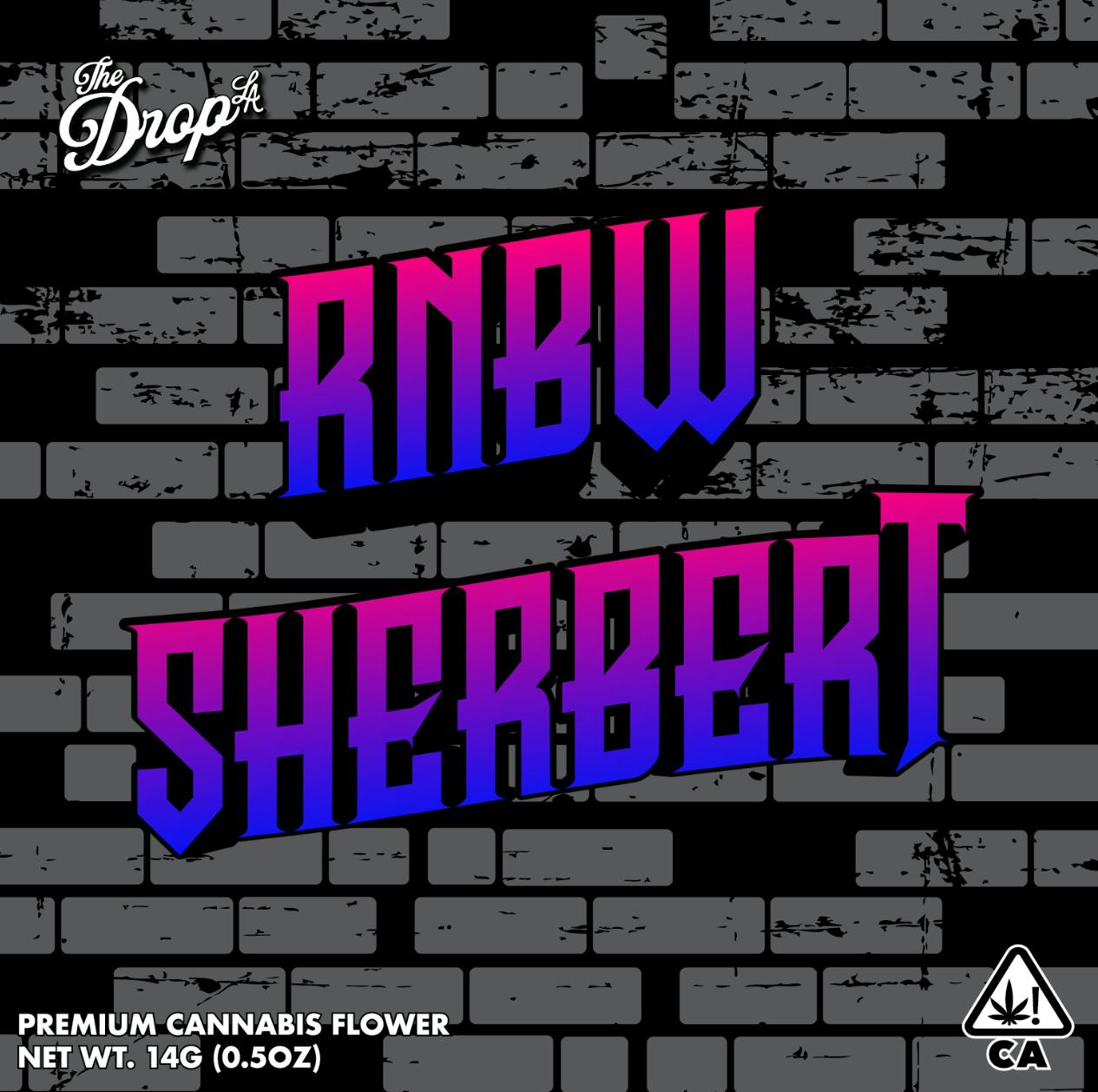 The Drop | RNBW Sherbert | Premium | 25% (I) 14G