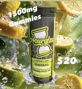 Lemon Lime 1500mg Gummies