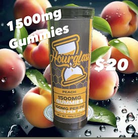 Peach 1500mg Gummies