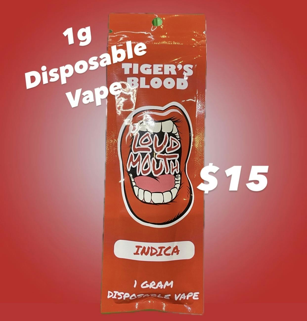 Tigers Blood | Disposable | 1g