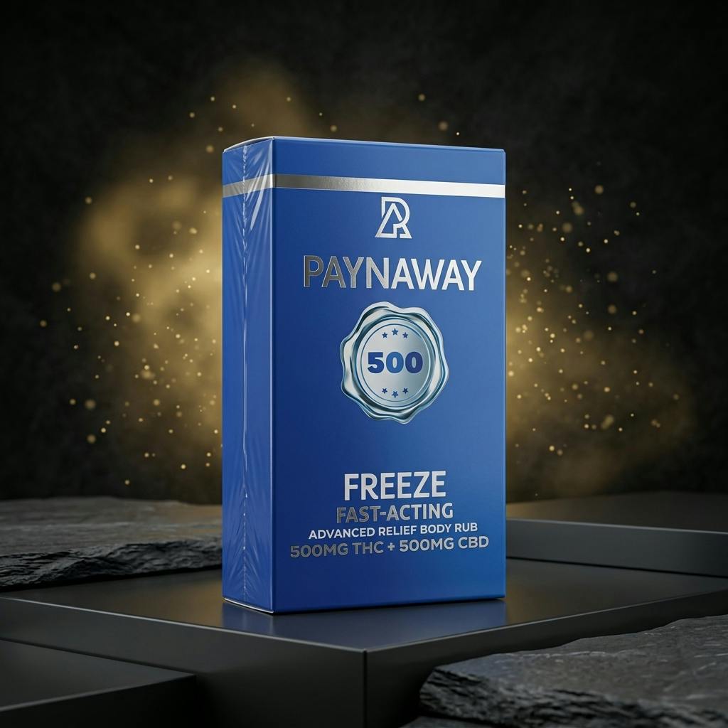 Paynaway Freeze 1:1 Body Rub – 500mg THC + 500mg CBD