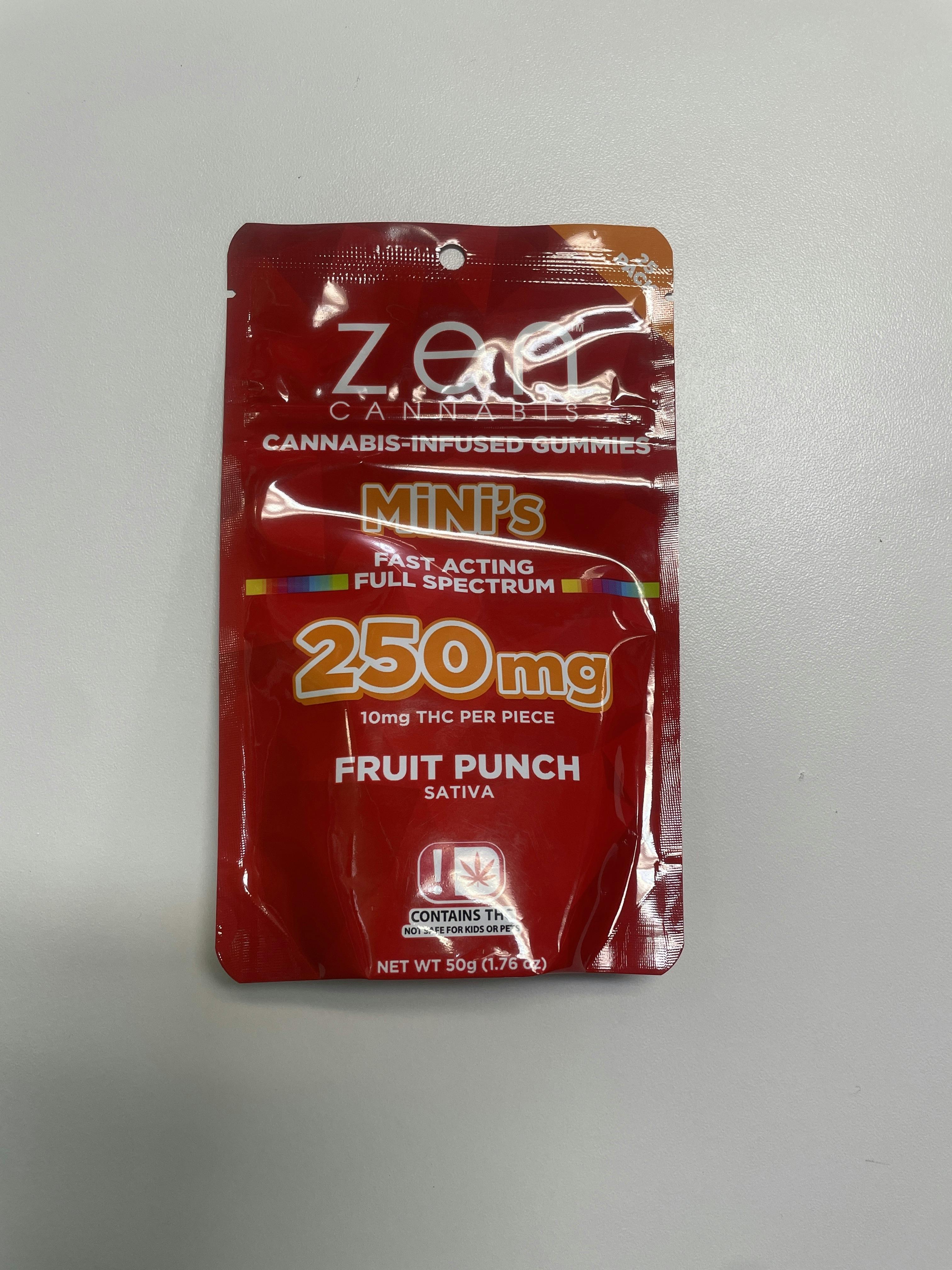 ZEN - Sativa Mini Fruit Punch 250mg