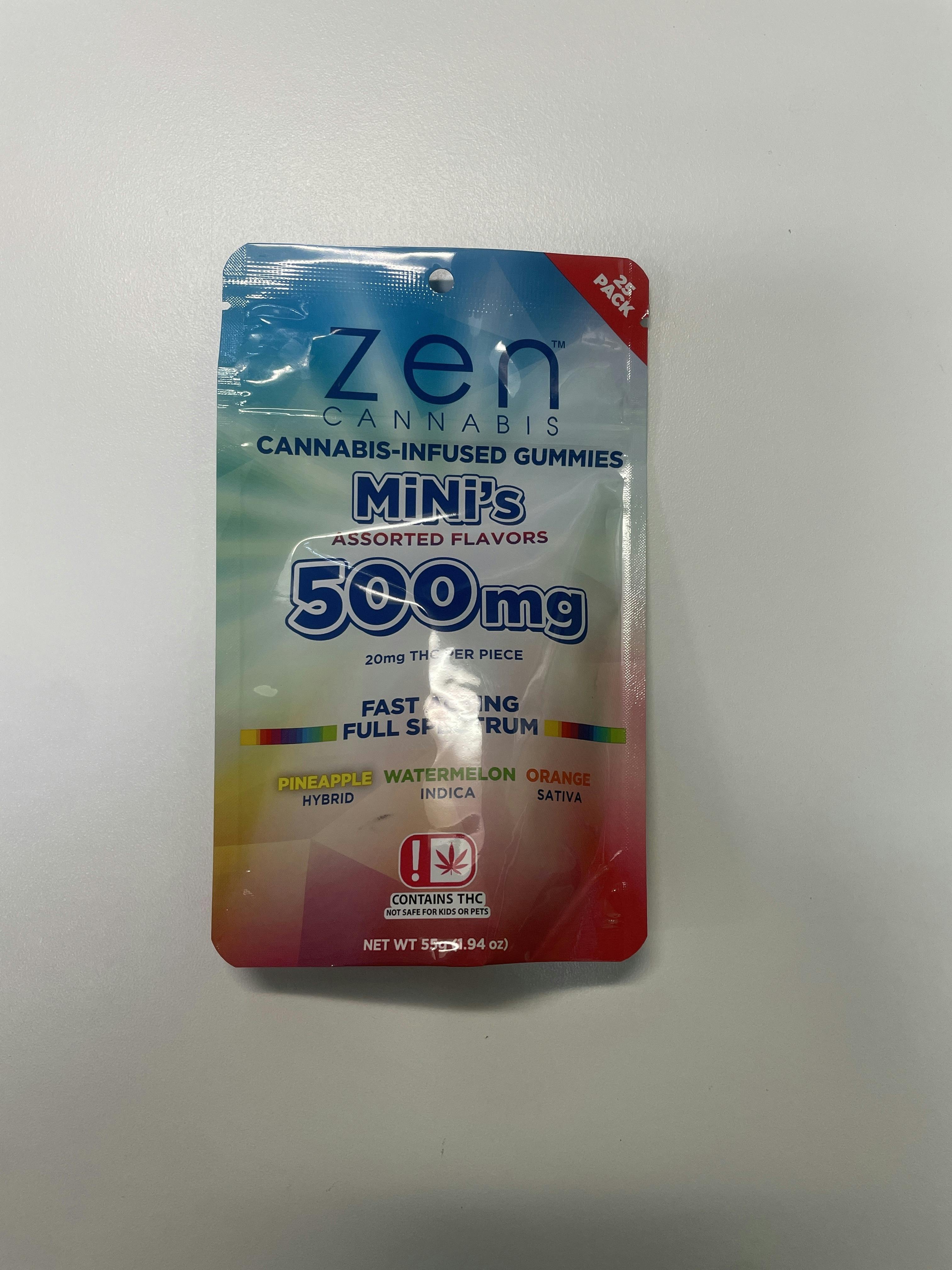 ZEN - Hybrid Mini Asstd Flavor 500mg