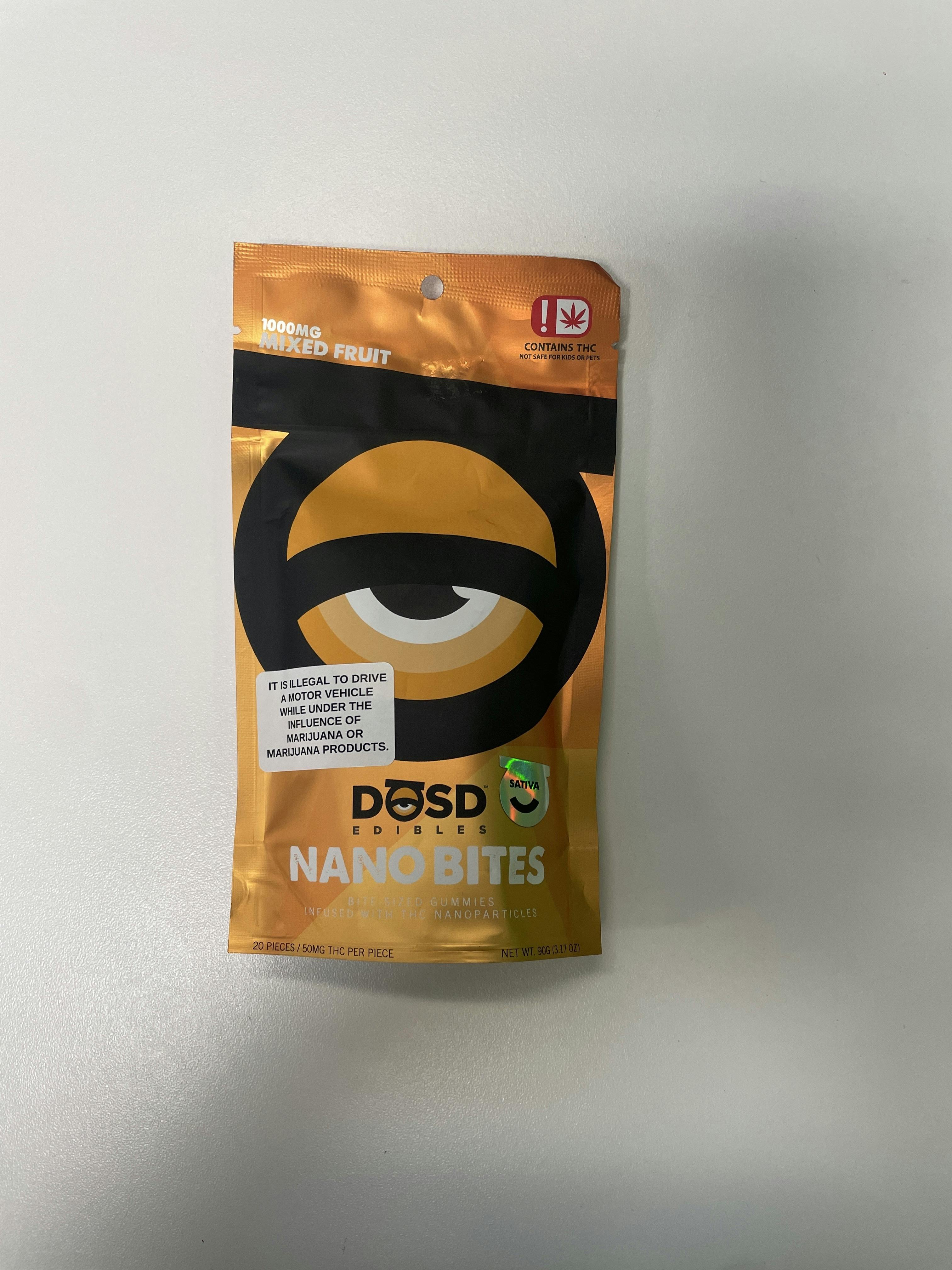 DOSD - Mixed Fruit Sativa - 1000 mg