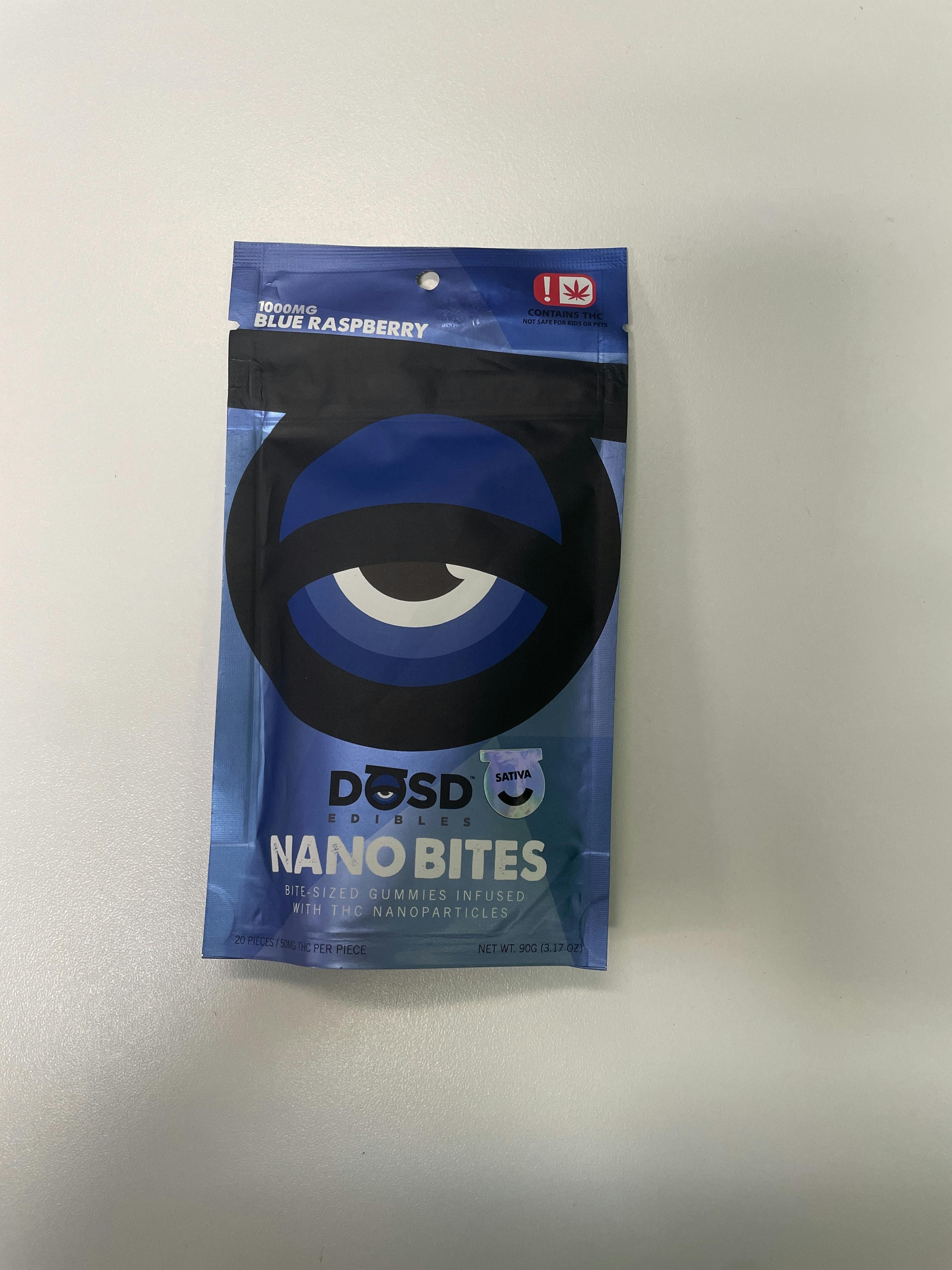 DOSD - Blue Raspberry Sativa - 1000 mg