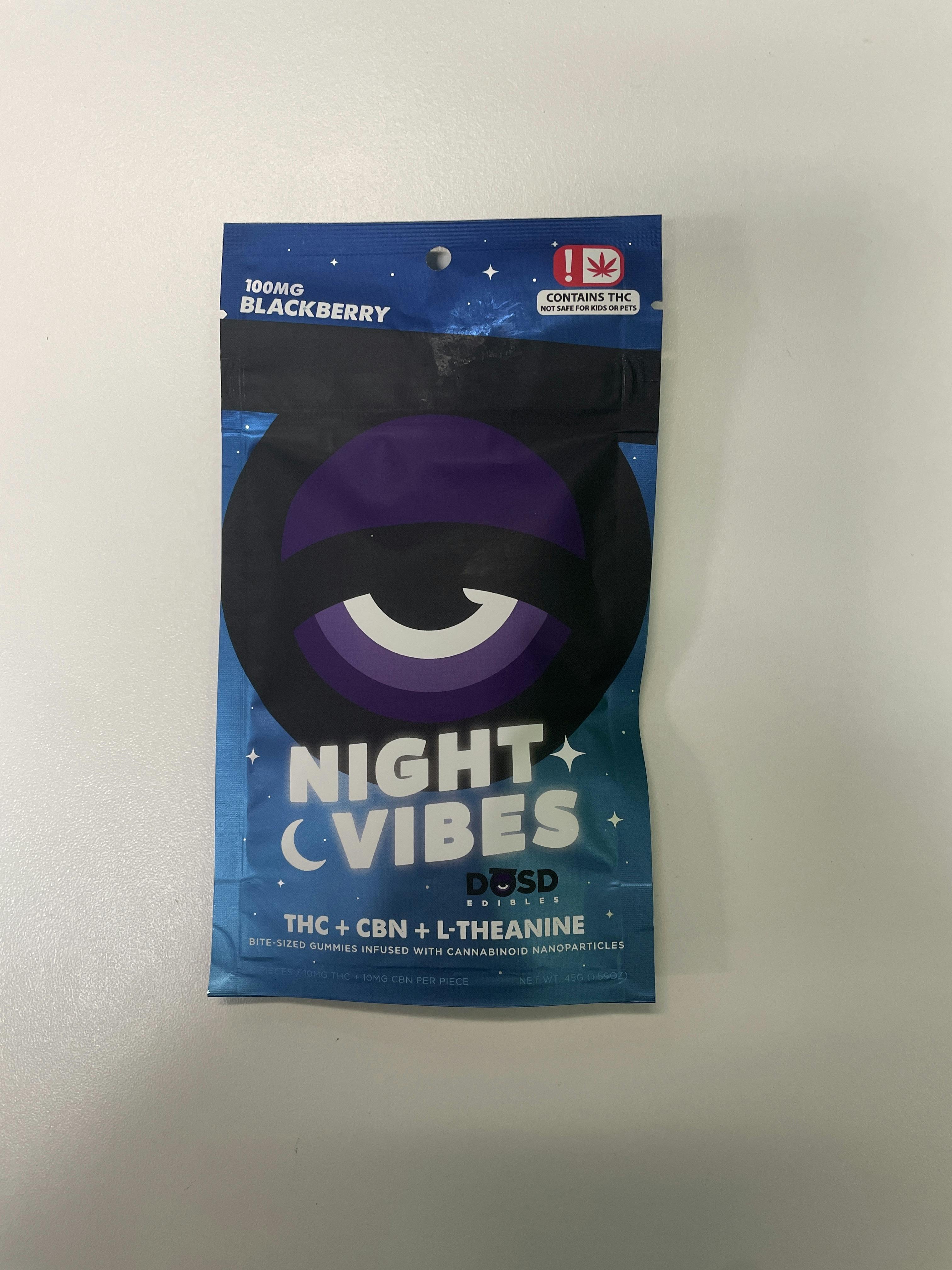 DOSD - Blackberry - 100mg NIGHT VIBES