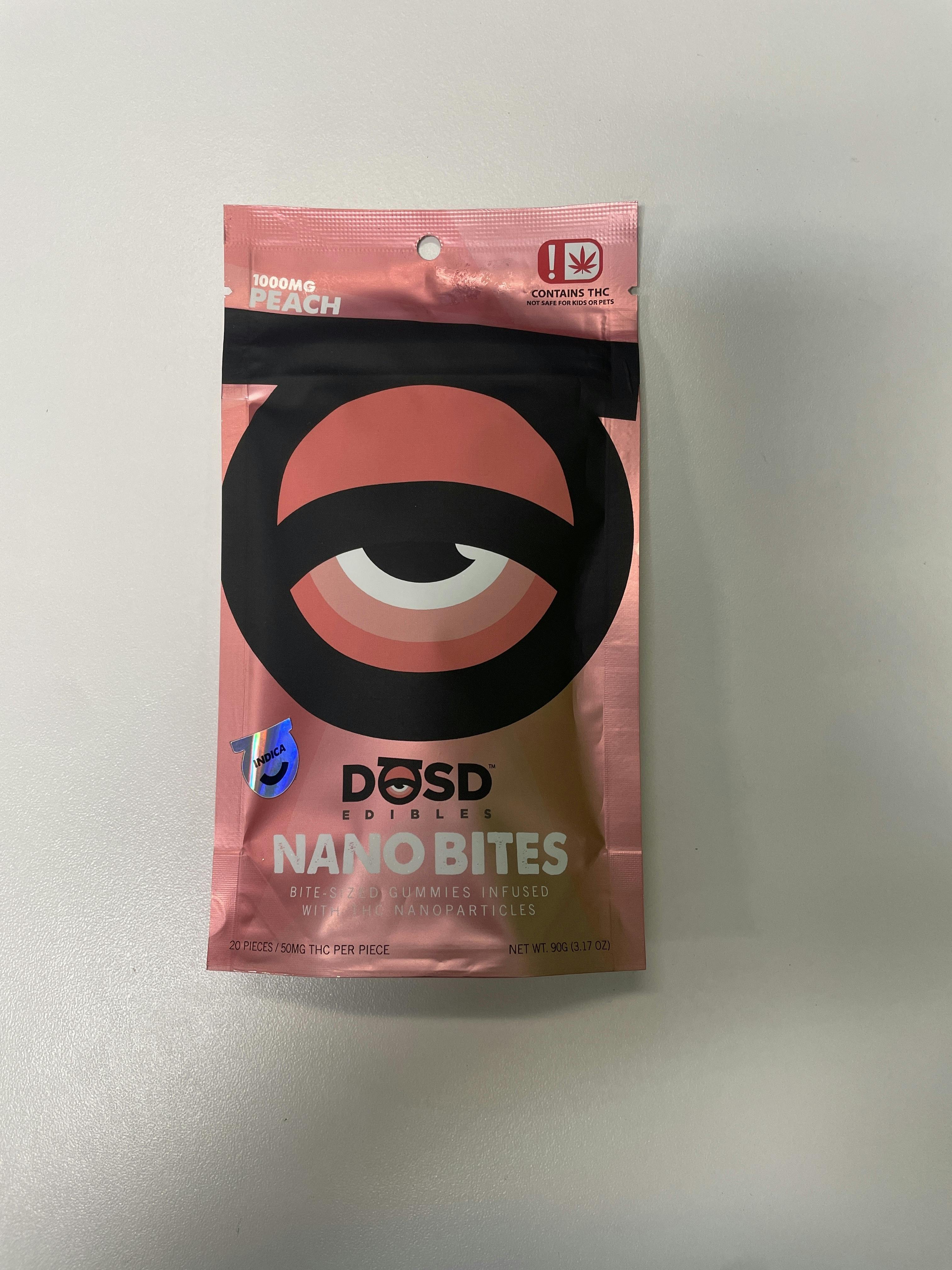 DOSD - Peach Indica -1000 mg