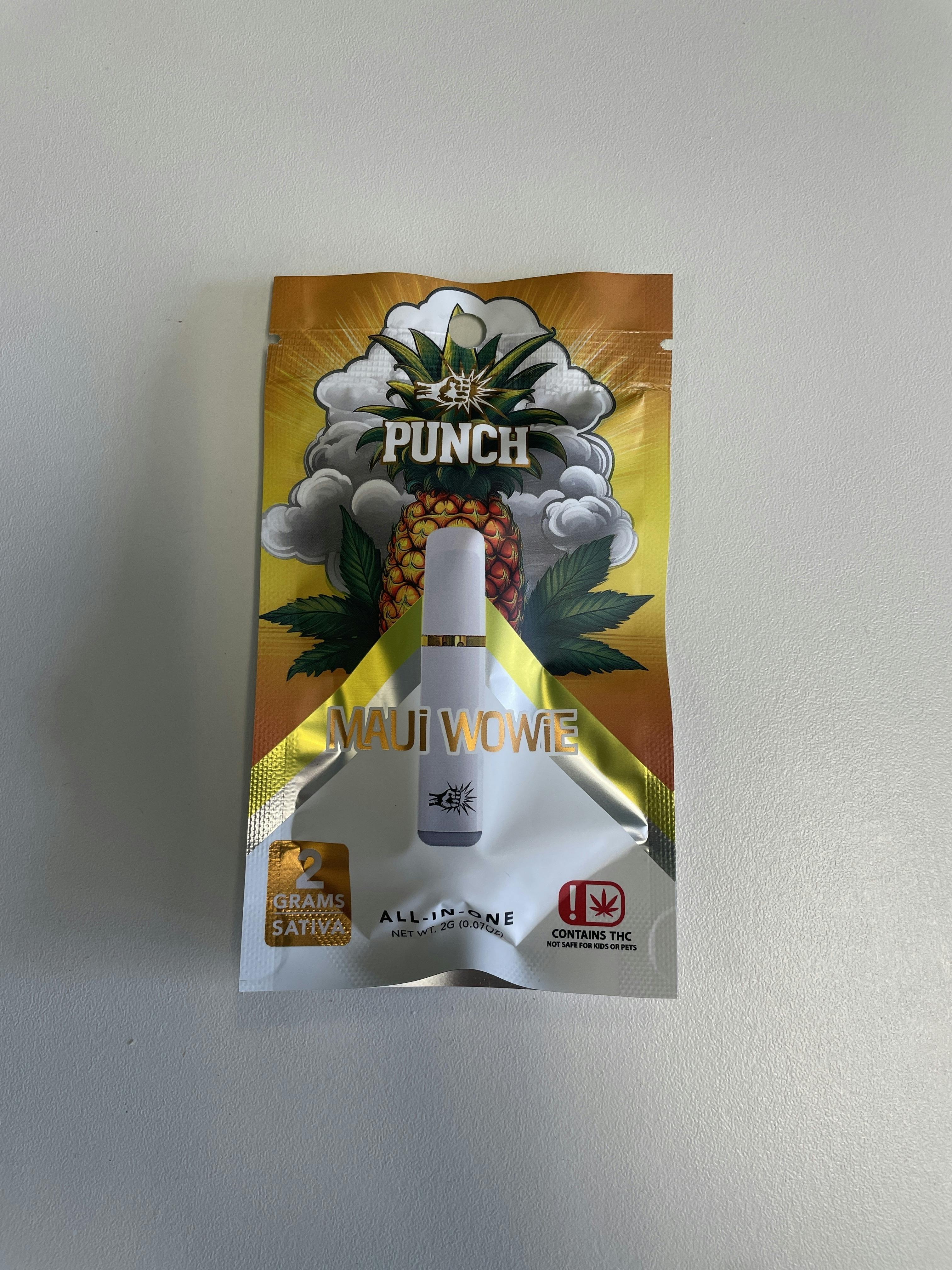 Punch Disposable - 2G Distillate - Maui Wowie