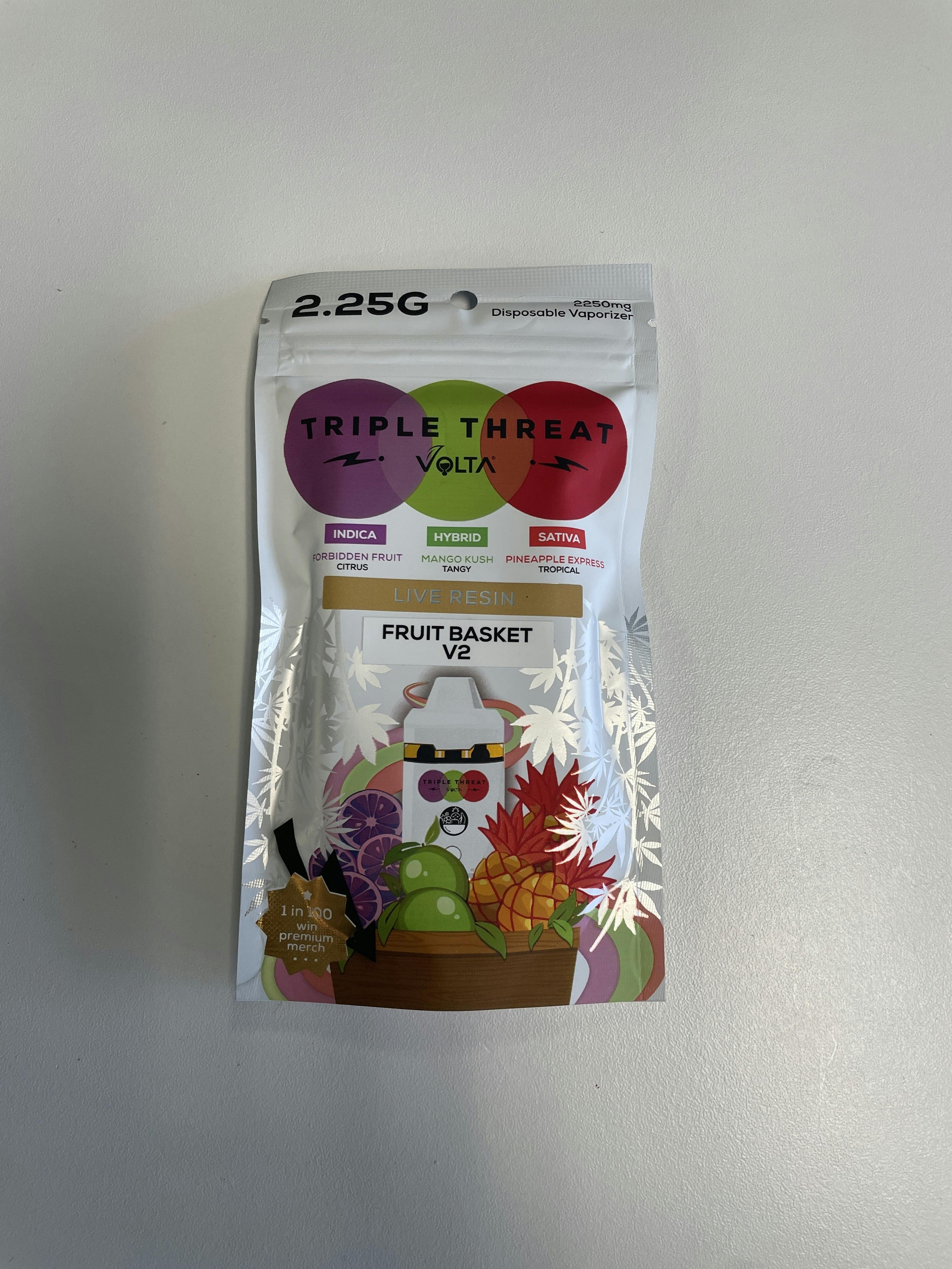 VOLTA DISPOSABLE-Triple Threat - Fruit Basket