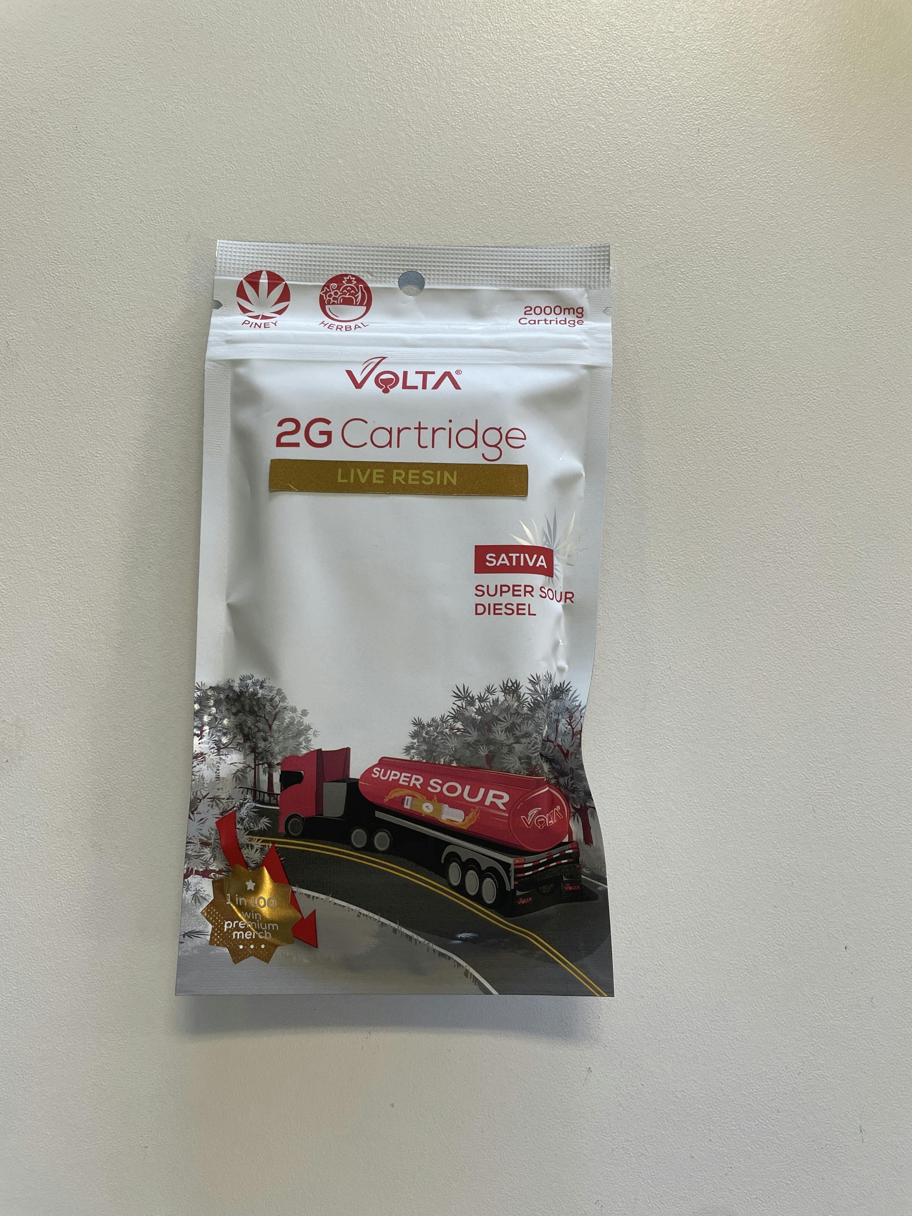 VOLTA VAPE-2 Gram 510 - Super Sour Diesel