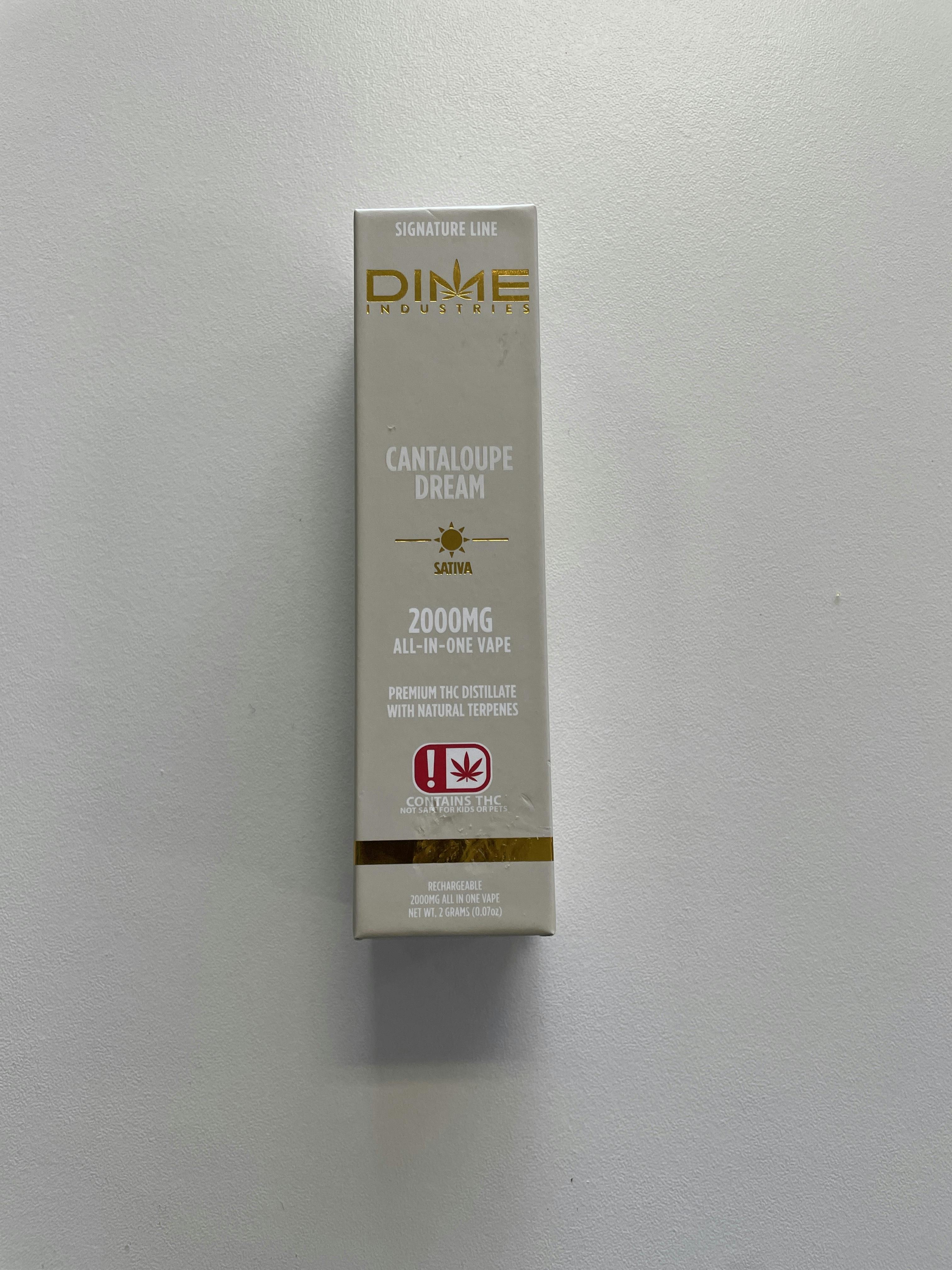 Dime - Cantaloupe Dream - 2G Disposable cannabis product