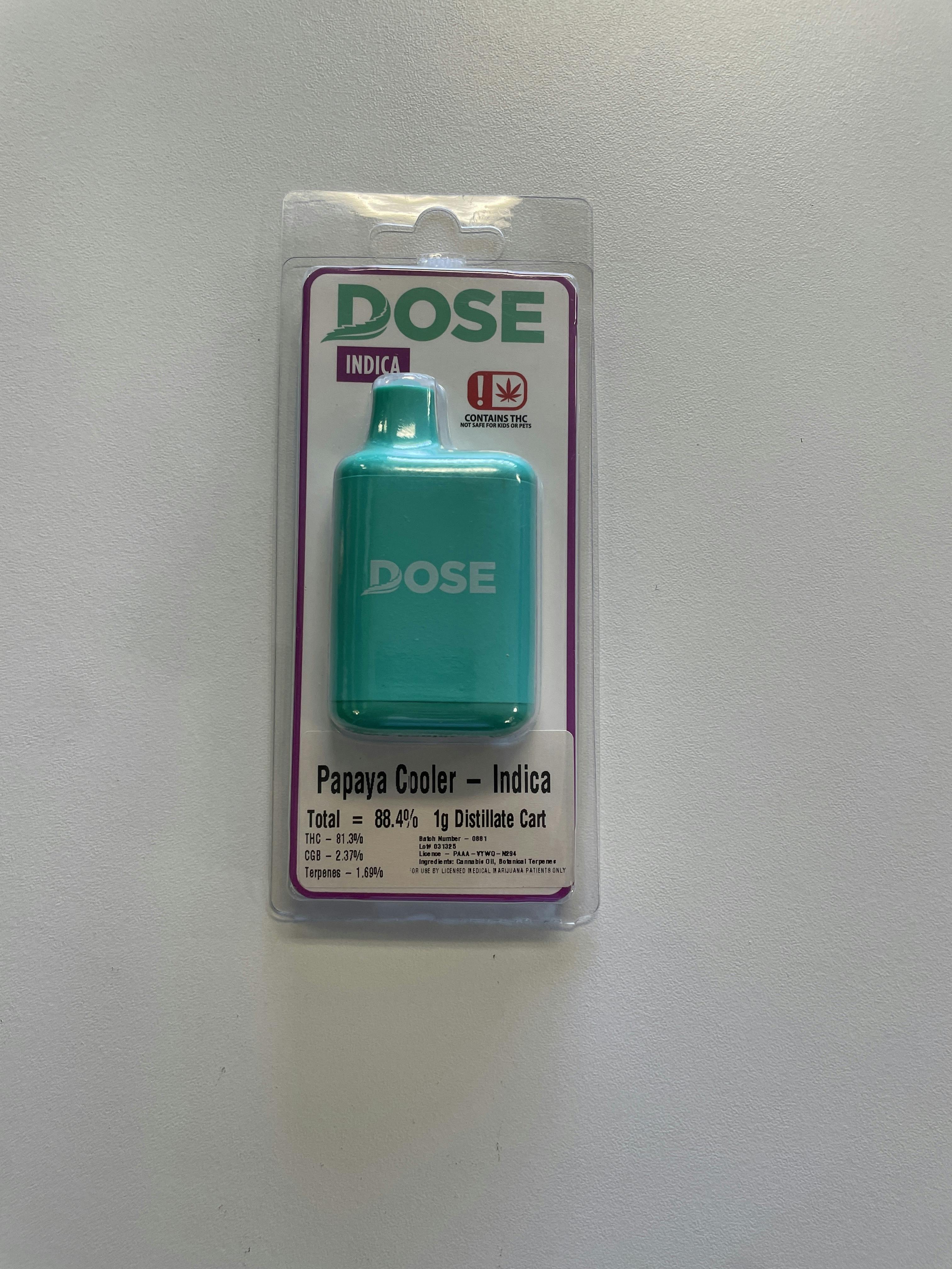 DOSE DISP-Papaya Cooler 1g