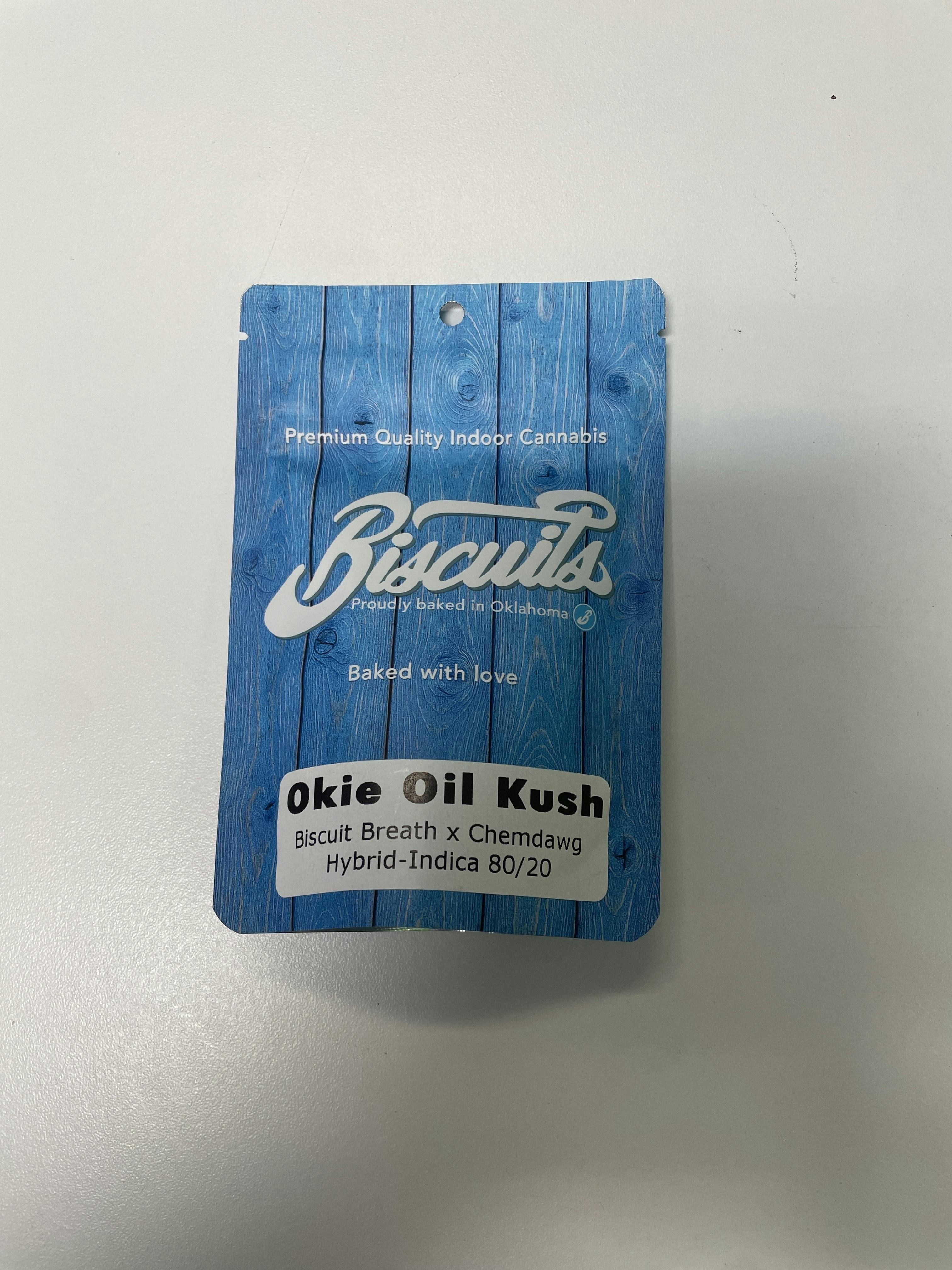 Biscuits - Okie Oil Kush - 3.5g