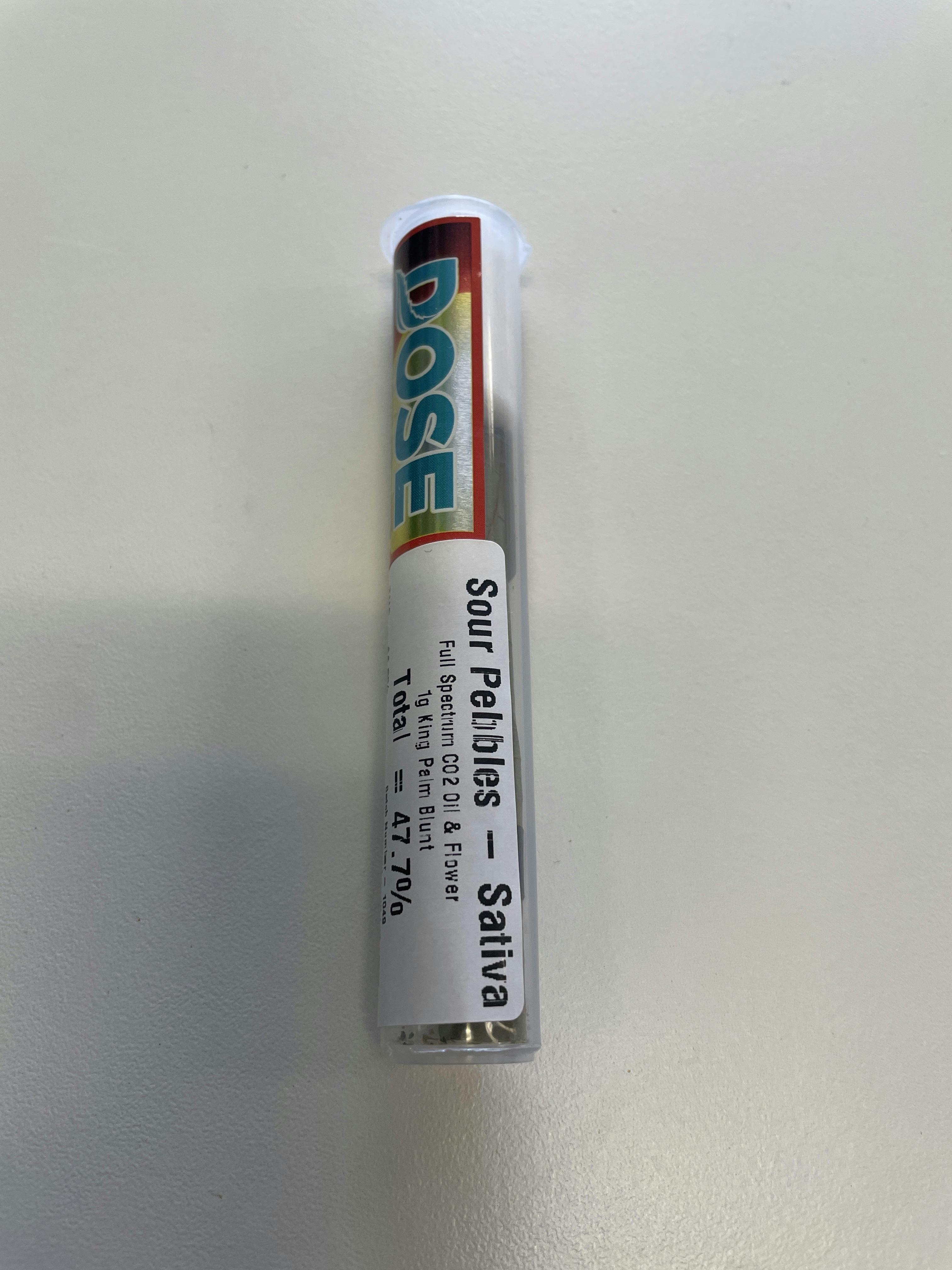 Sour Pebbles | Infused Blunts | 1g cannabis product