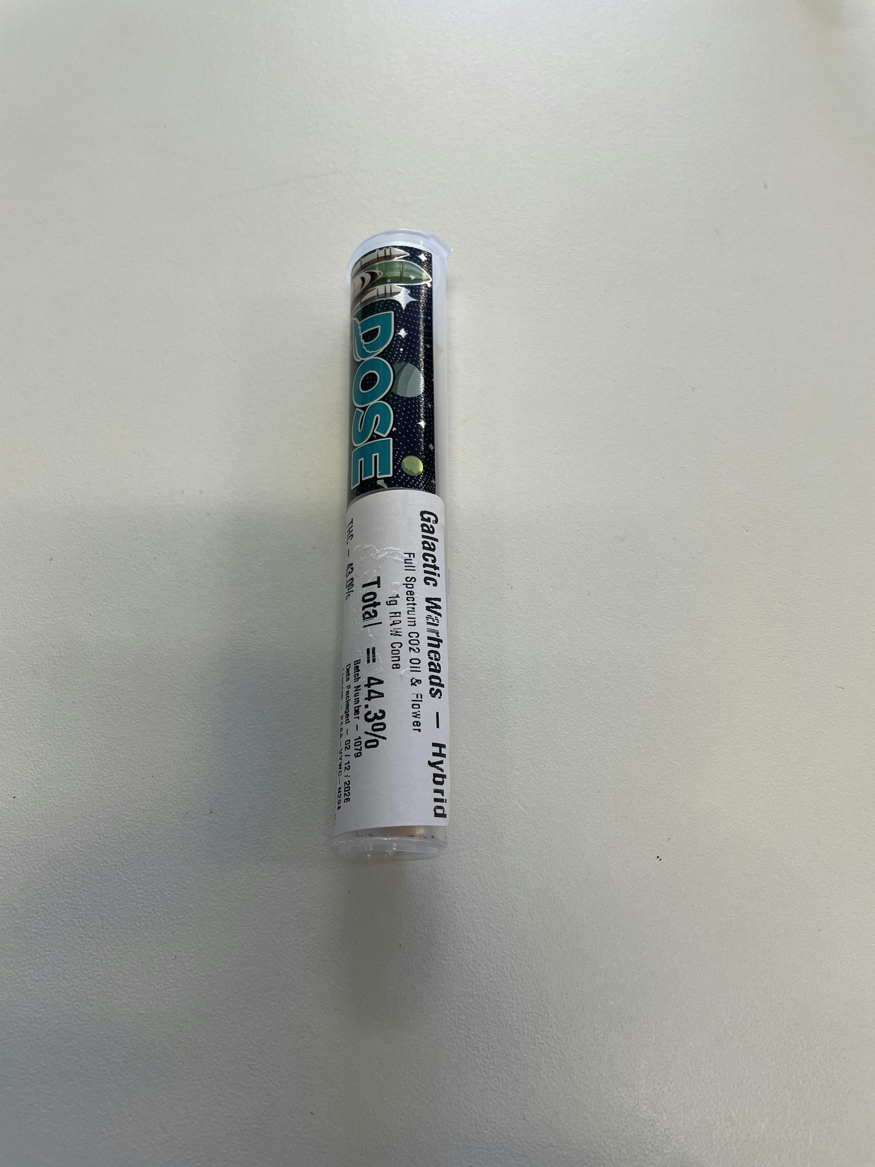 galactic warheads | Infused Joints | 1g