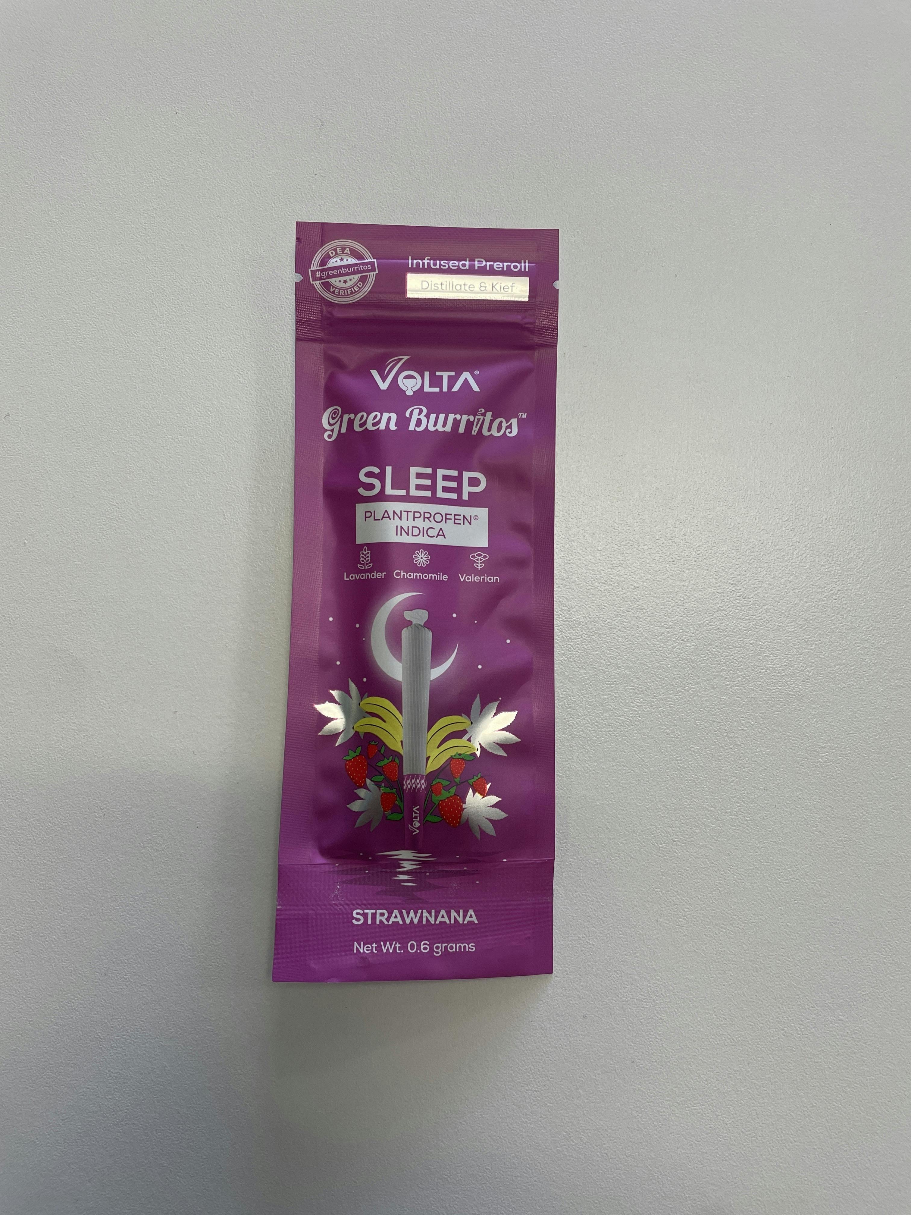 VOLTA-Plantprofen Green Burritos - Strawnanna