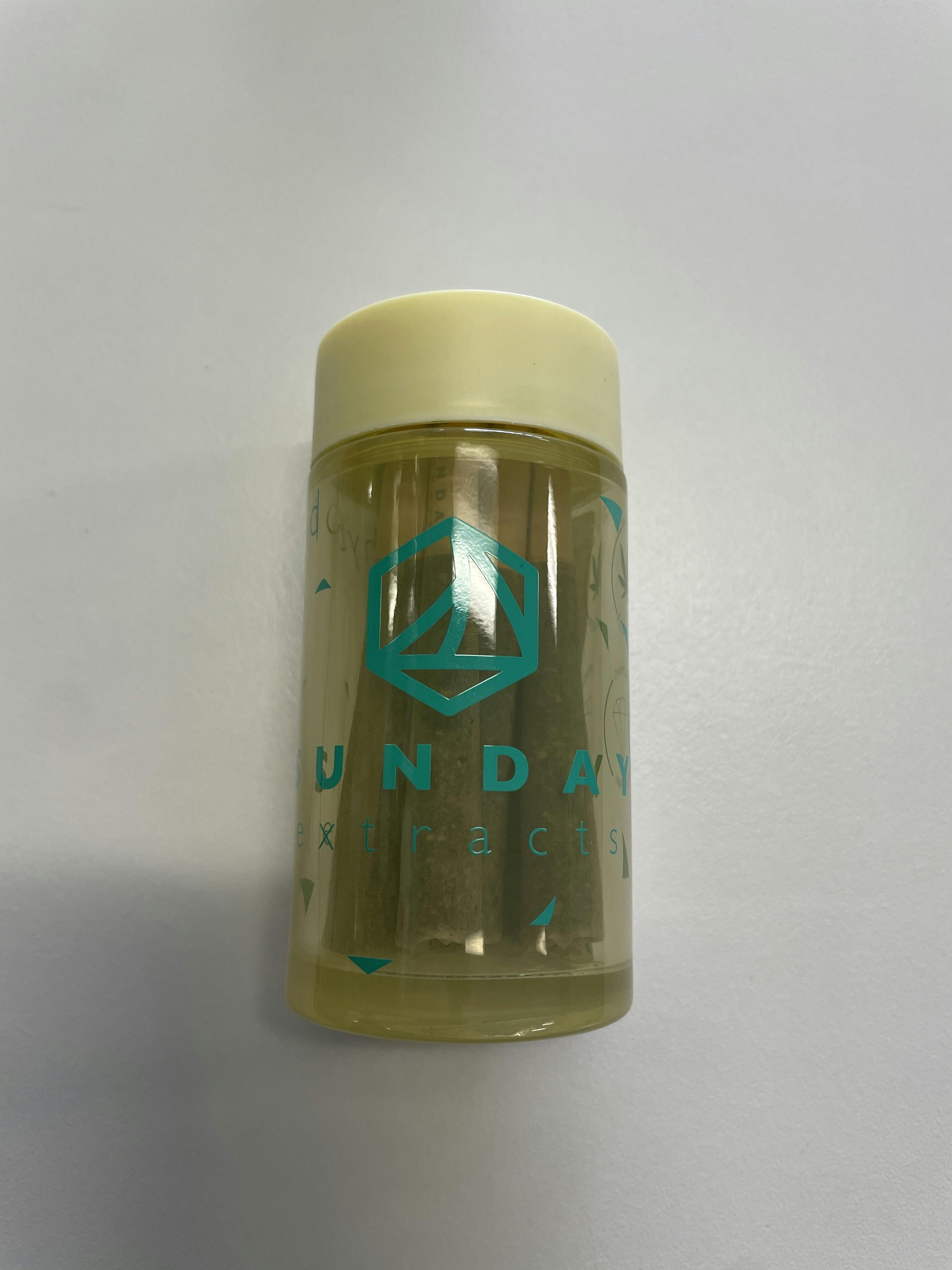 10pk Jar- .75g - Diamond Infused Pre-Roll - Nerds Clusters