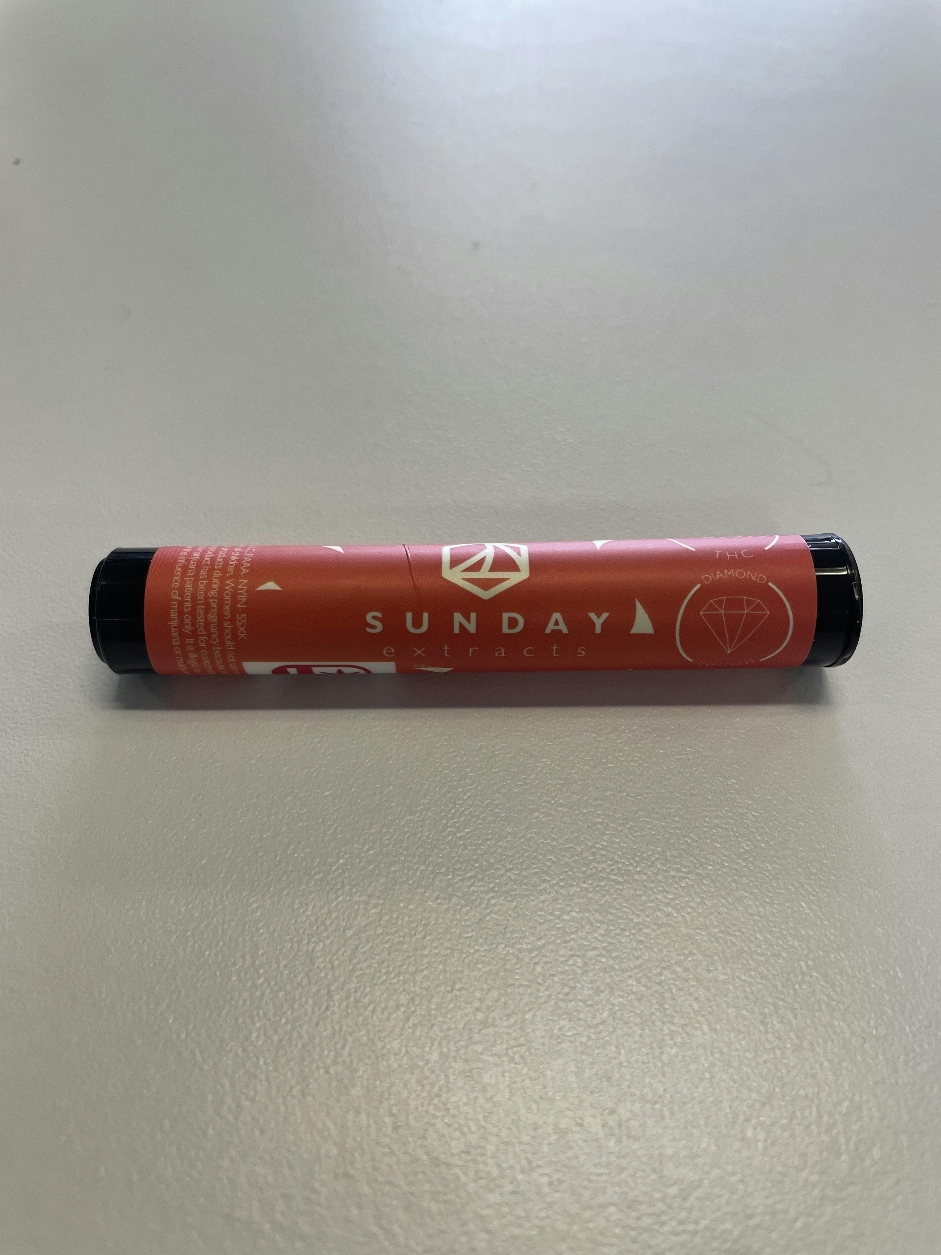 0.75g Diamond Infused Pre-Roll - Pineapple Diesel