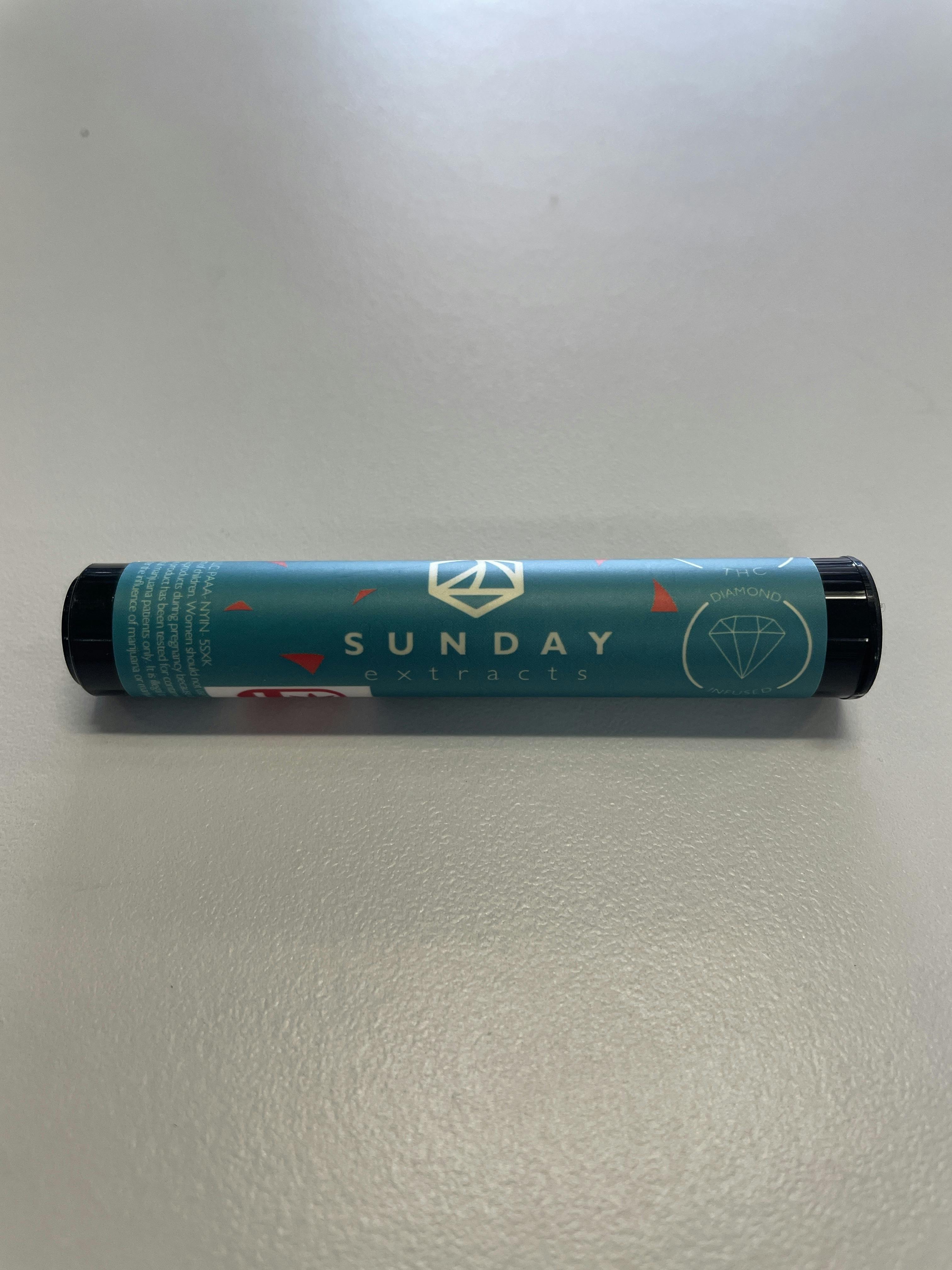 0.75g Diamond Infused Pre-Roll - Pink Rozay