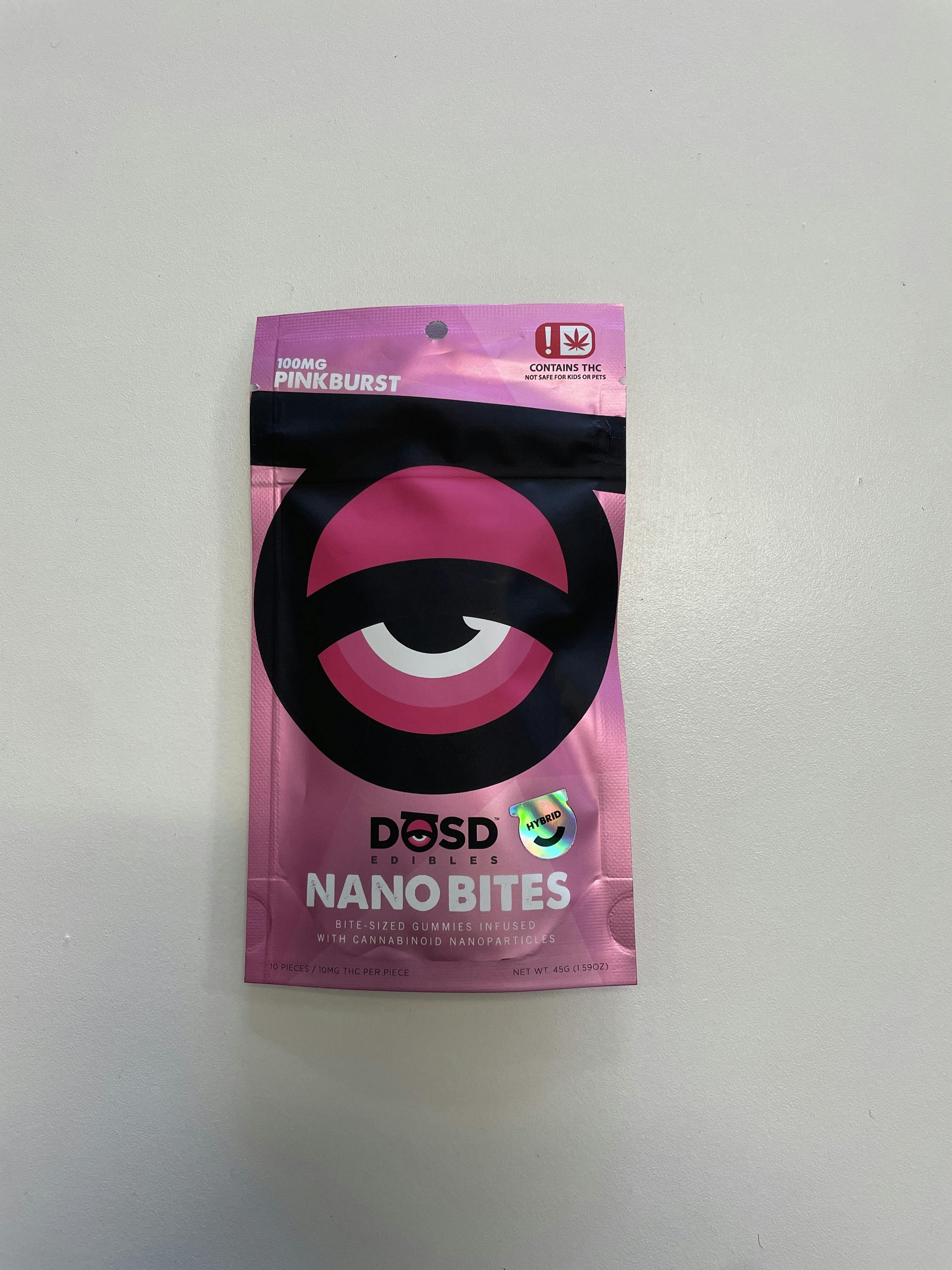 DOSD - Pink Burst- Hybrid -100mg