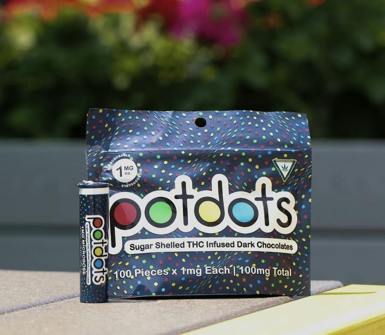 Potpots - 100mg Chocolate - Dark Chocolate