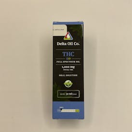 Delta Oil | THC Tincture | 1000mg by Delta Oil Co.