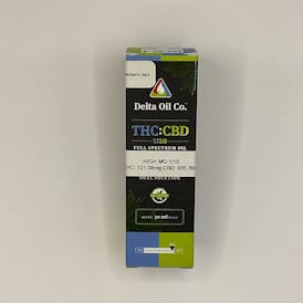 Delta Oil | 1:10 THC: CBD Tincture | 1056mg by Delta Oil Co.