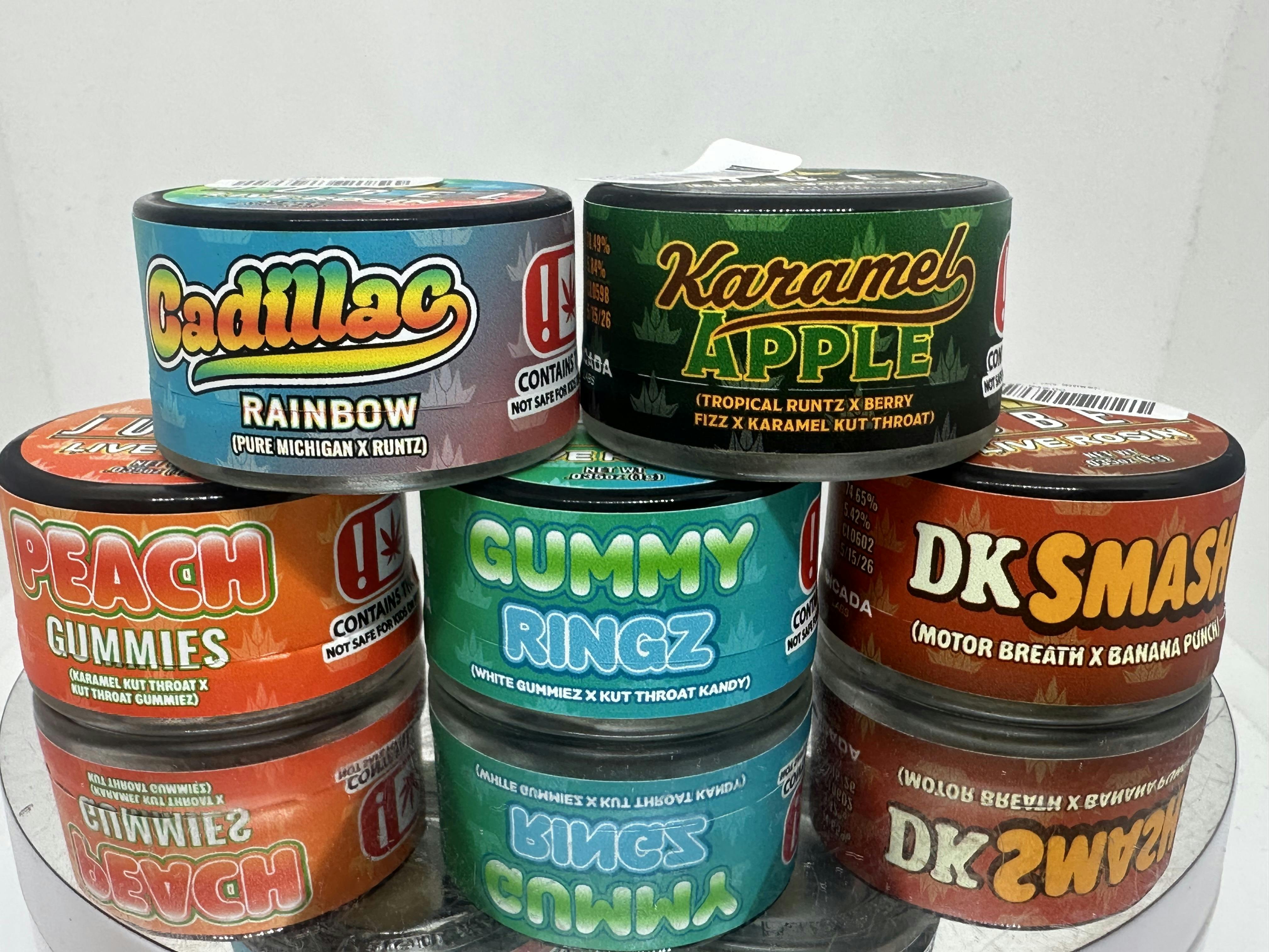 Jubel | Gummy Ringz Rosin | 1g by Jubel Exotics Concentrates