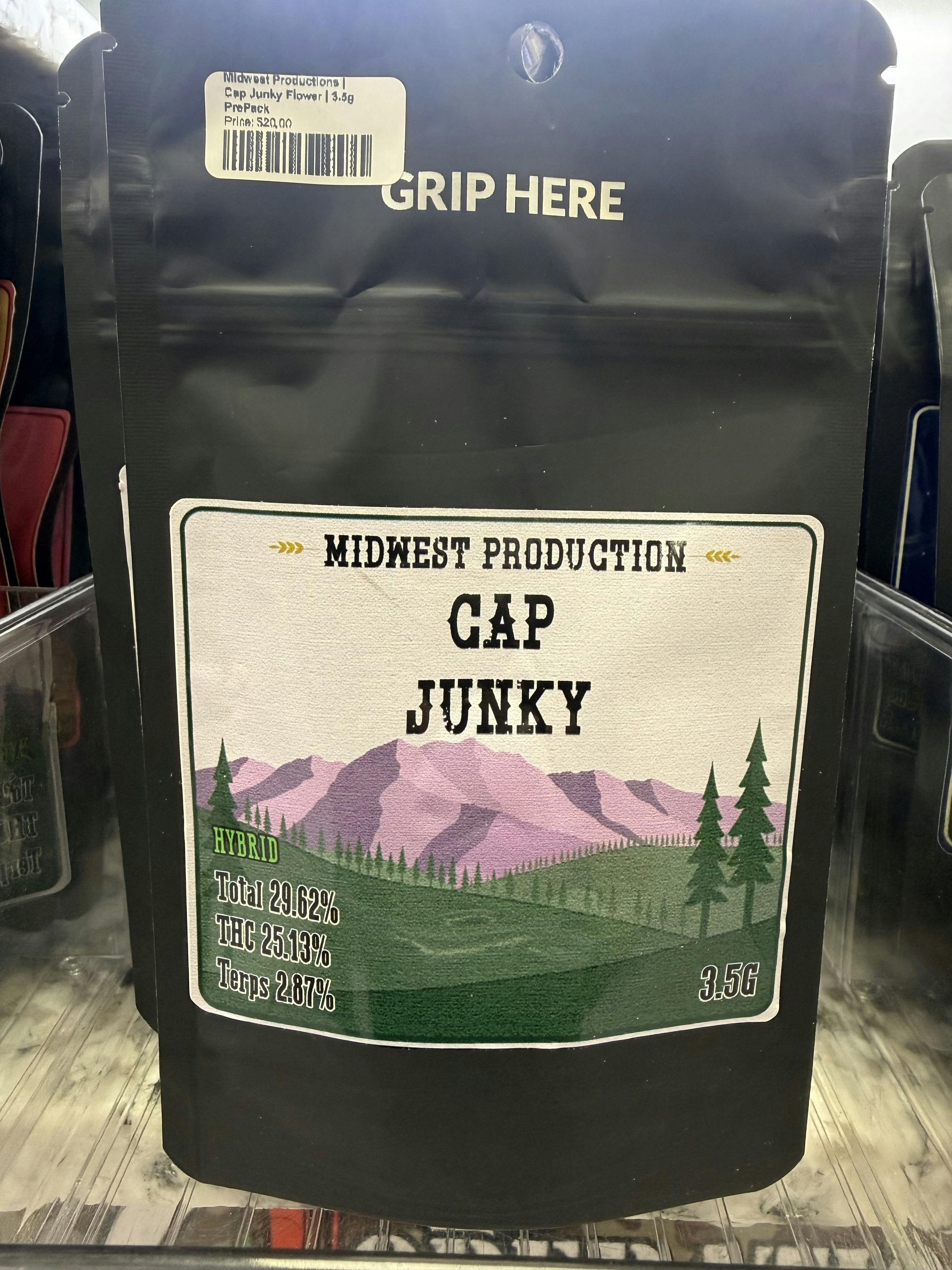 Midwest Productions | Cap Junky Flower | 3.5g PrePack